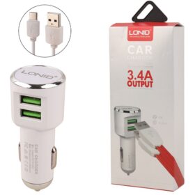 شارژر فندکی DL-C29 3.4A