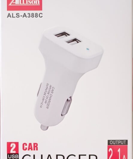 فندکی دو پورت ALS-A388  2.1A