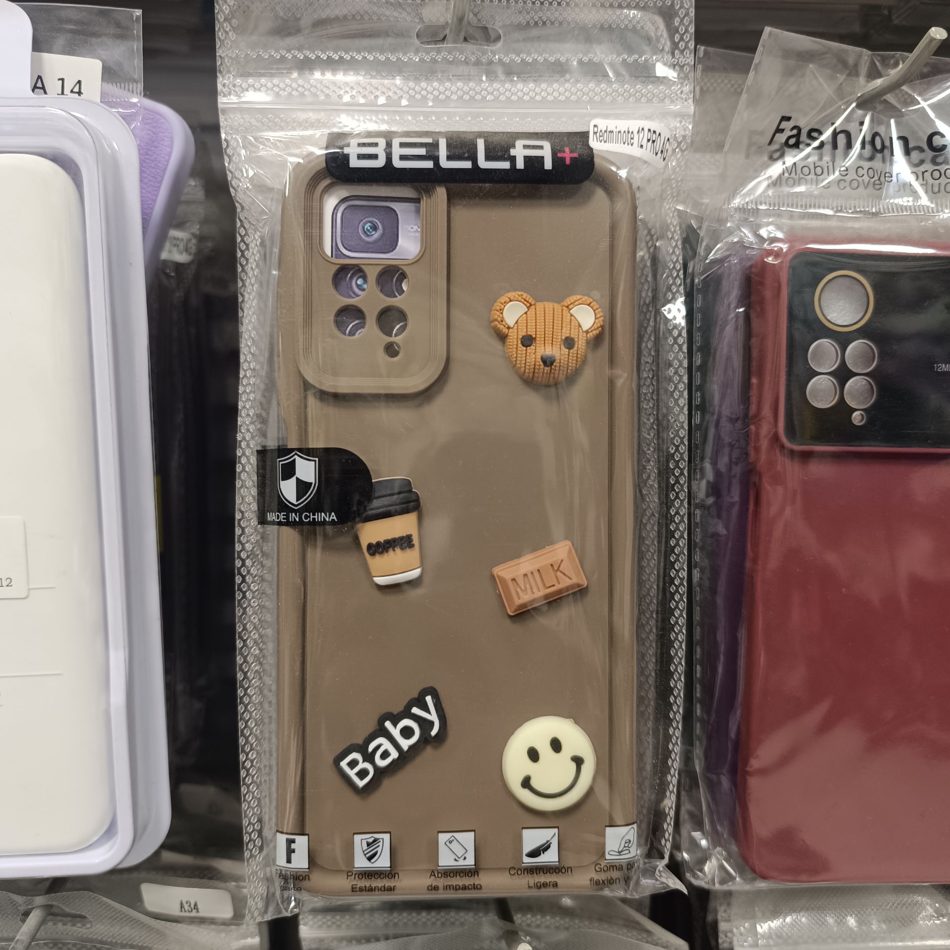 قاب گوشی عروسکی مدل Note 12 Pro 4G