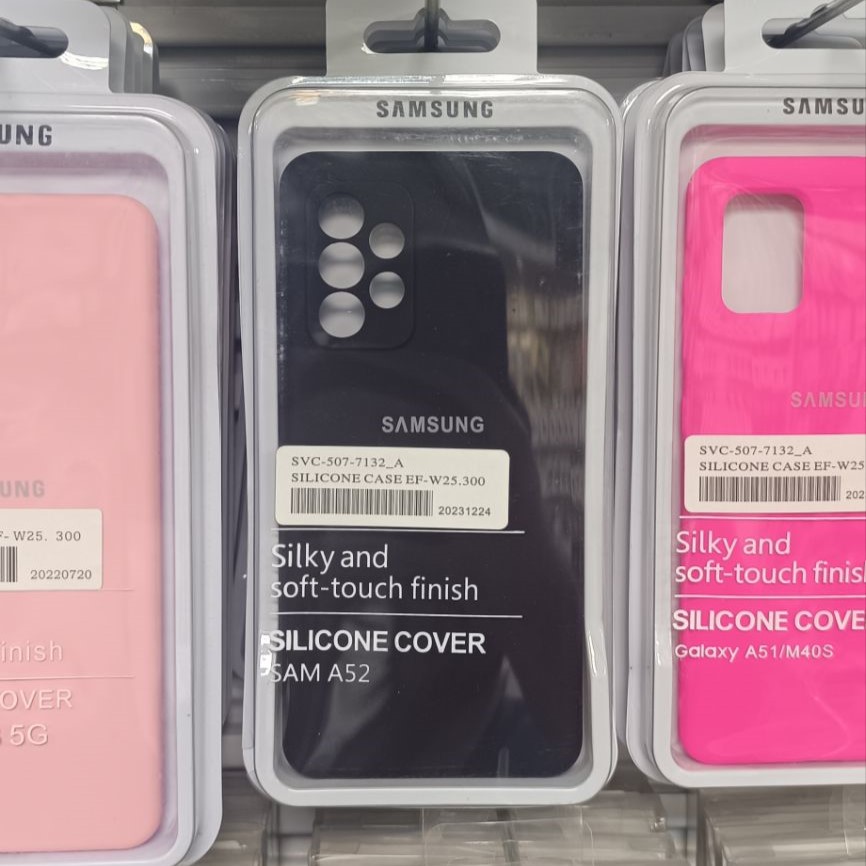 قاب گوشی سیلیکونی اورجینال مدل A52