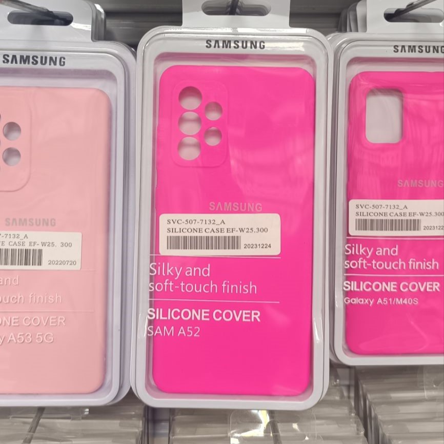 قاب گوشی سیلیکونی اورجینال مدل A52