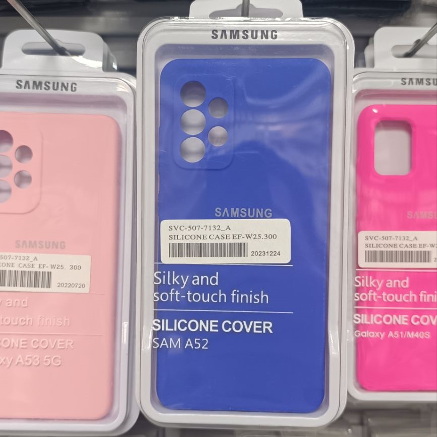 قاب گوشی سیلیکونی اورجینال مدل A52
