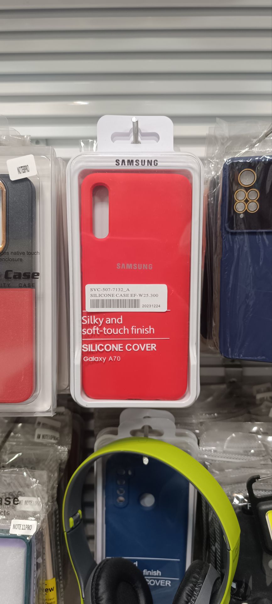 قاب گوشی سیلیکونی اورجینال مدل A70