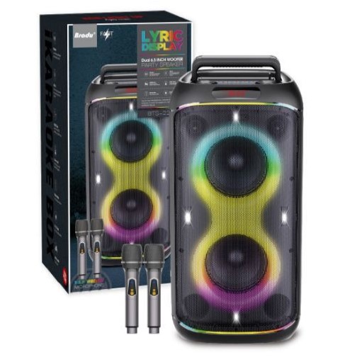 اسپیکر شارژی BTS-2253 به همراه میکروفن بی سیم شارژی